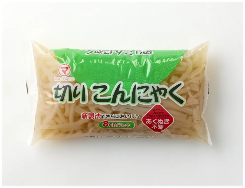 切りこんにゃく
