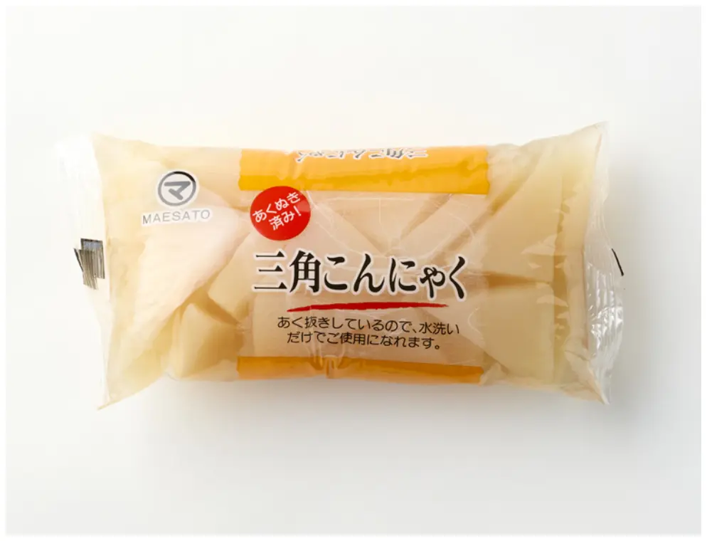 三角こんにゃく